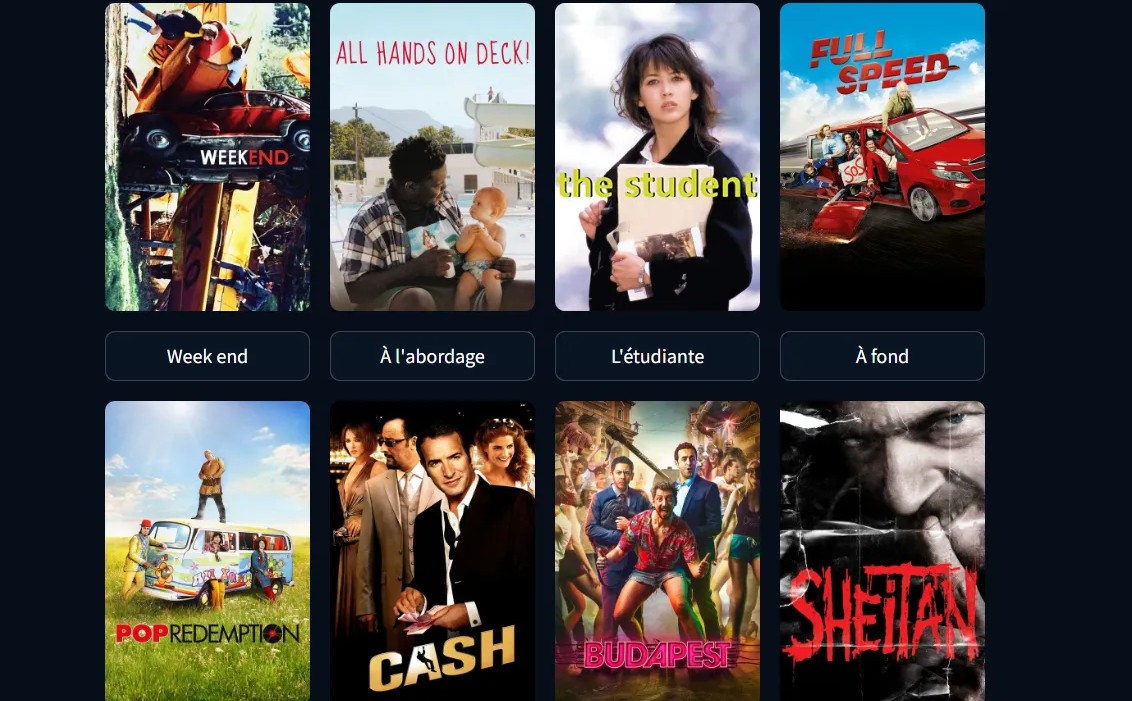 Recommandation de film